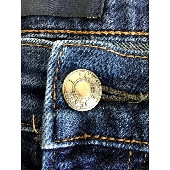 J.Crew Womens Size 34 770 Straight Dark Jean(FLAWS)CROTCH,POCKET - Picture 7 of 14